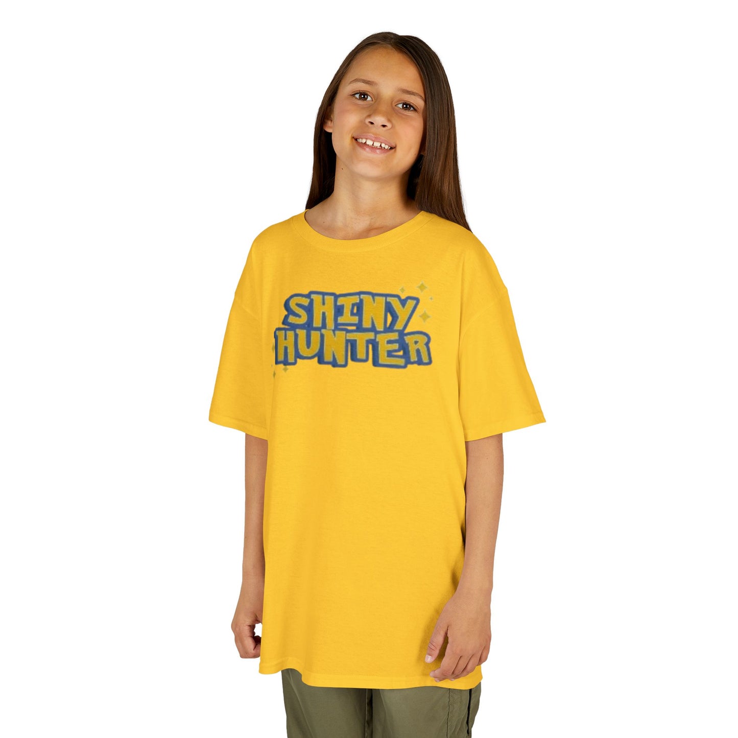 Kids Shiny Hunter Tee - Fun Cotton Tee for Young Explorers