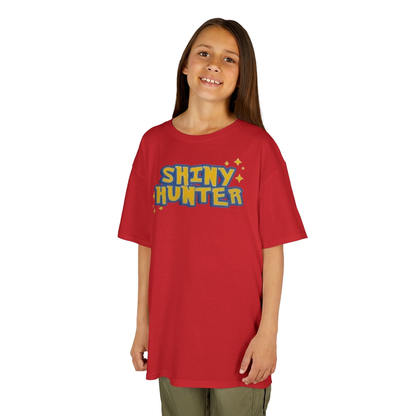 Kids Shiny Hunter Tee - Fun Cotton Tee for Young Explorers