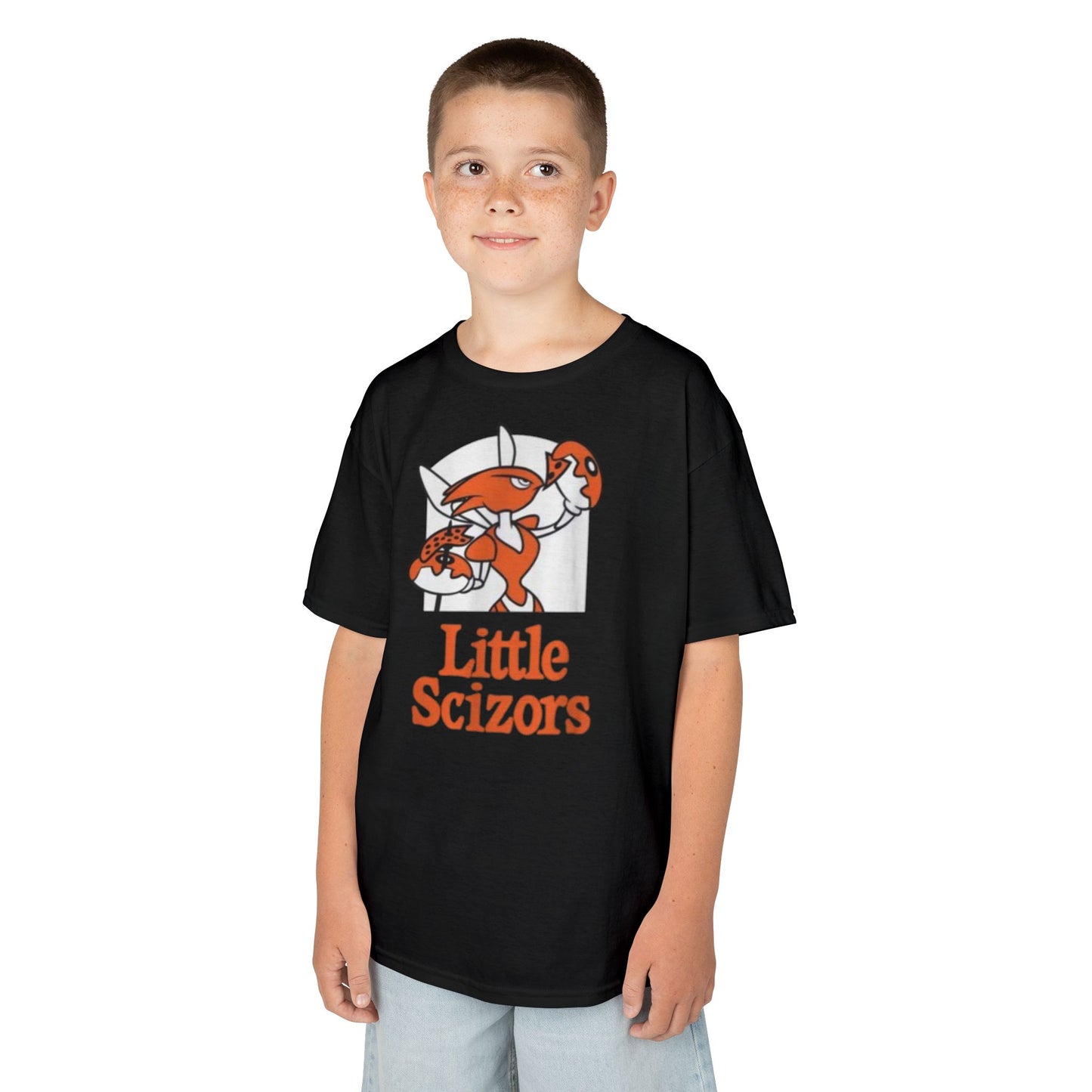 Little Scizors Graphic Kids Tee