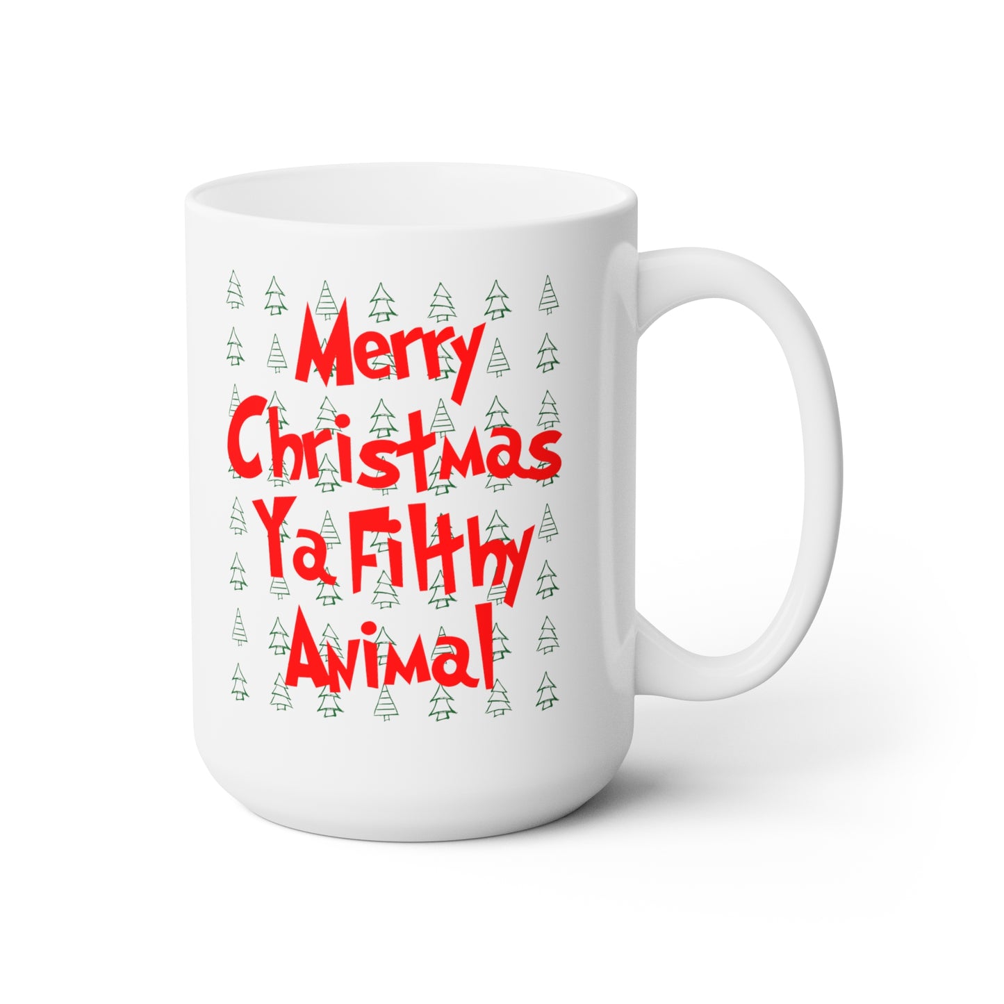 Merry Christmas Ya Filthy Animal - Mug 15oz