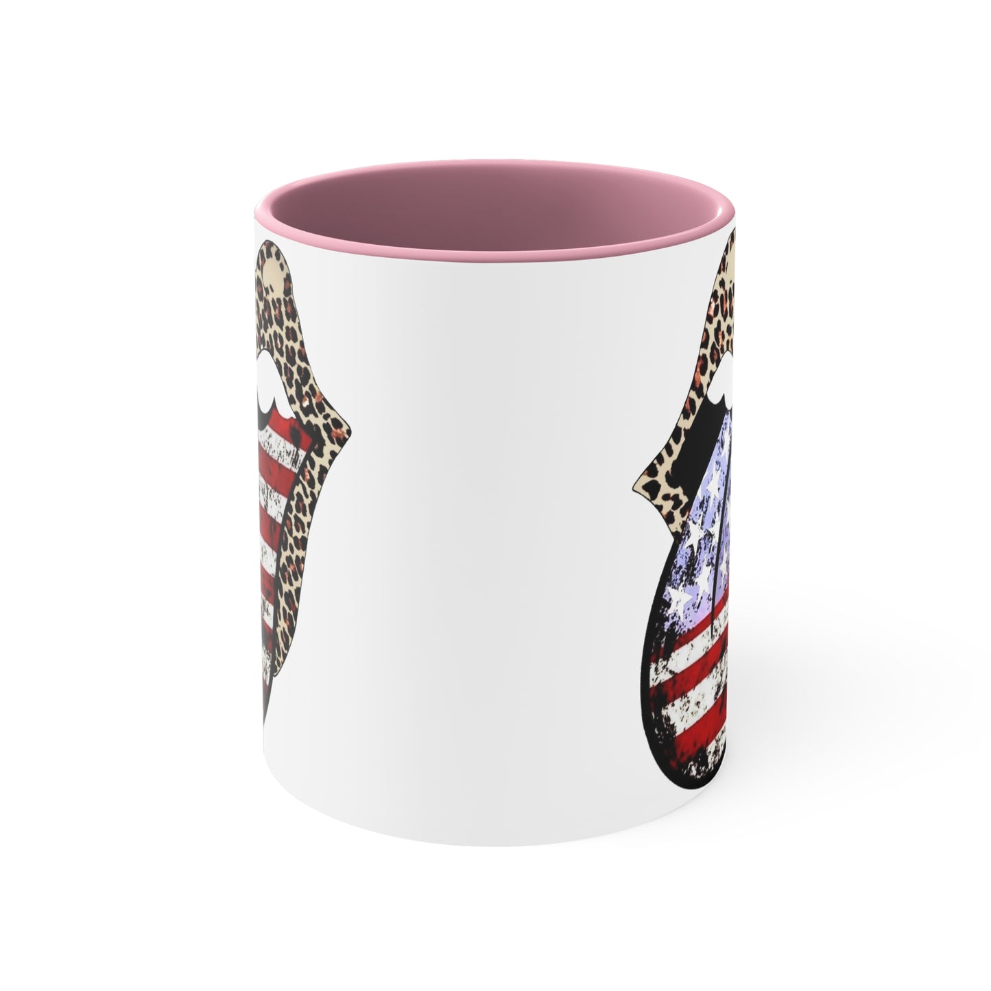 American Flag Tongue - Coffee Mug, 11oz