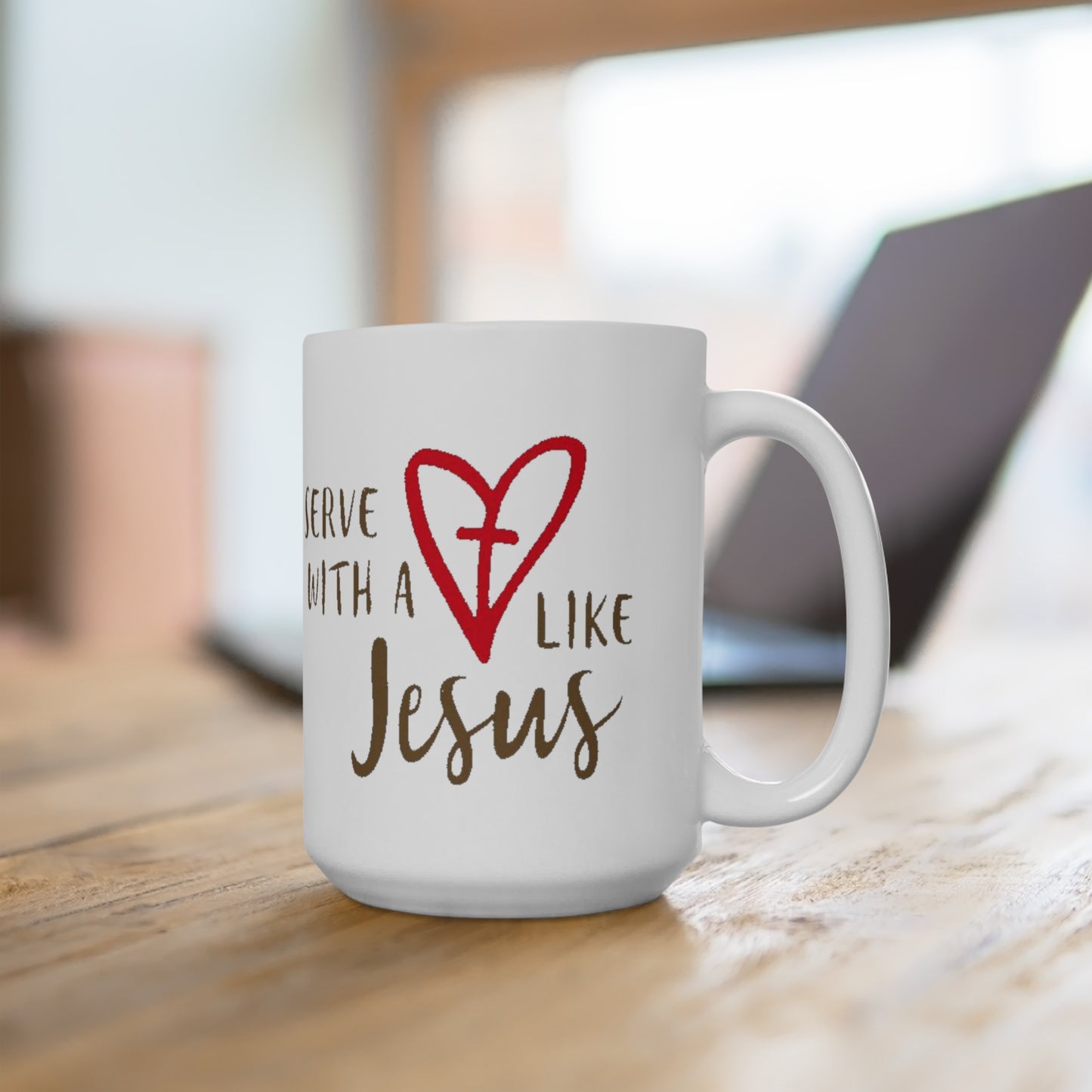 Serve with a Heart Like Jesus - Mug