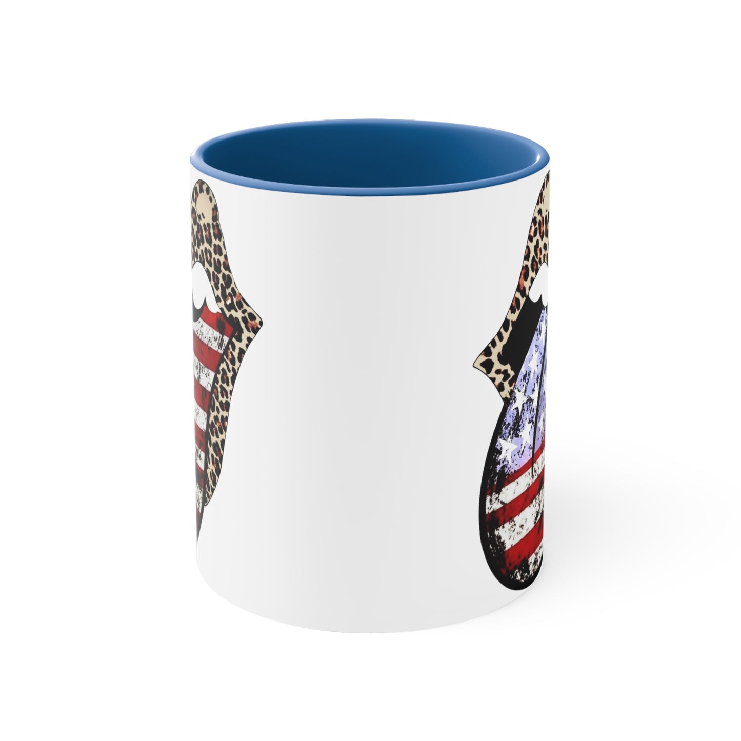 American Flag Tongue - Coffee Mug, 11oz