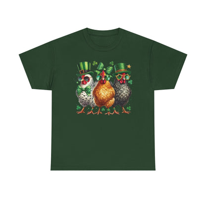 St. Patrick's Day Chickens Graphic Tee