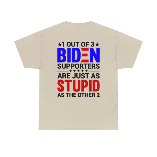 1 out of 3 Biden Supporters Are Just as Stupid as the Other 2