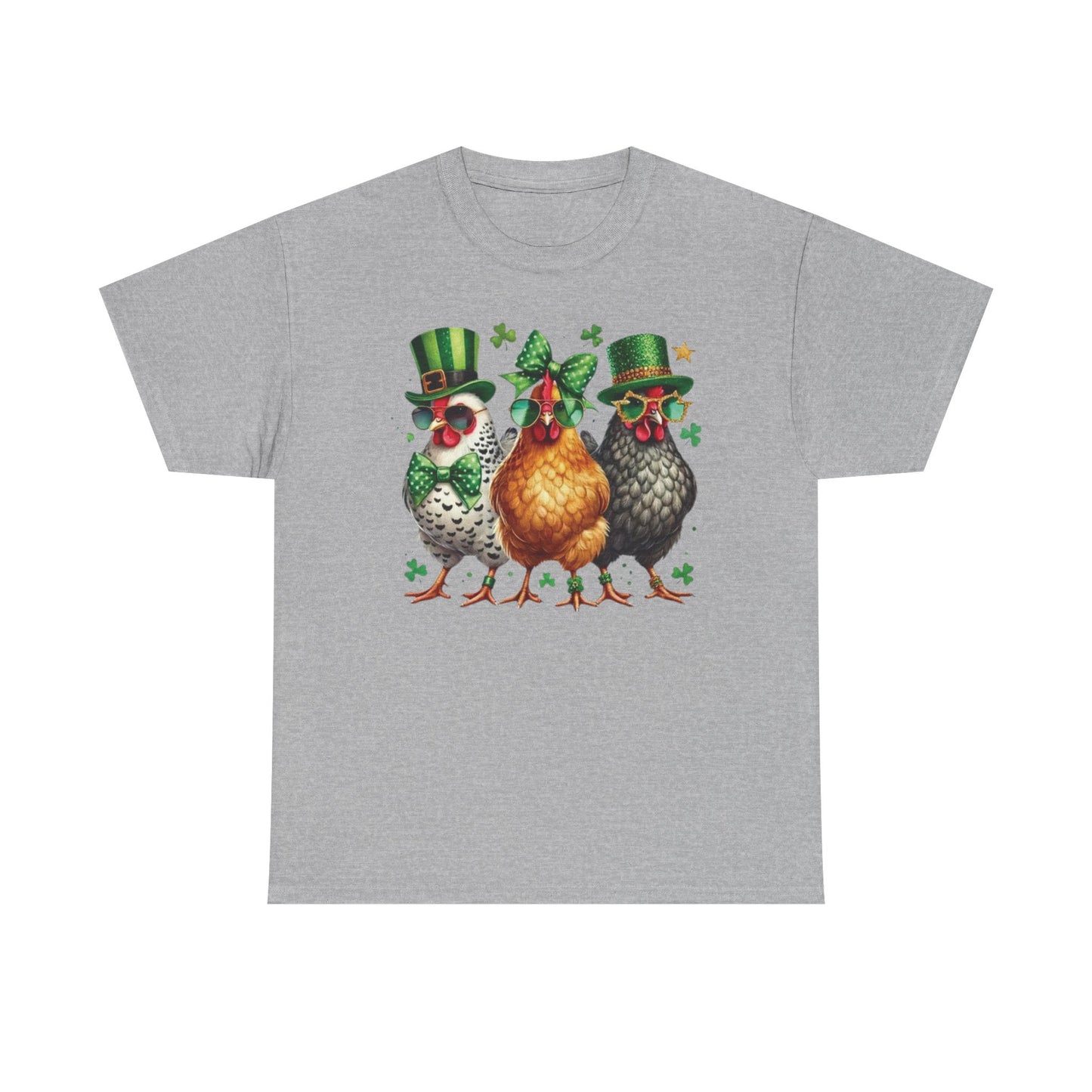 St. Patrick's Day Chickens Graphic Tee