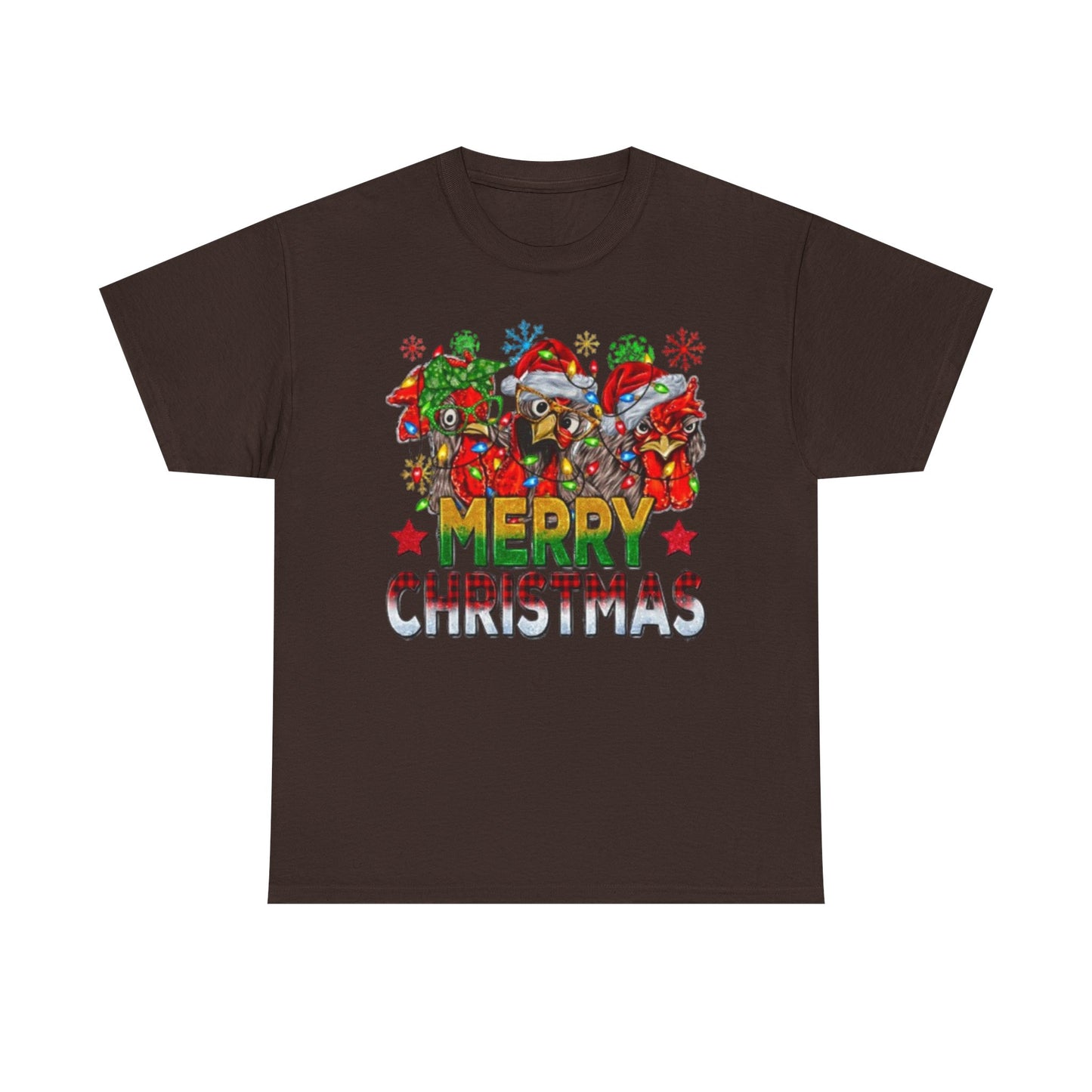 Merry Christmas Chicken Graphic Tee
