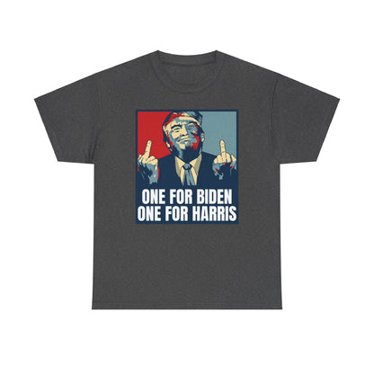 One for Biden One for Harris, Trump Fight T-Shirt