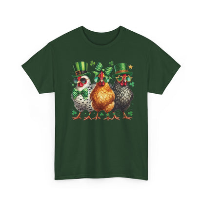 St. Patrick's Day Chickens Graphic Tee