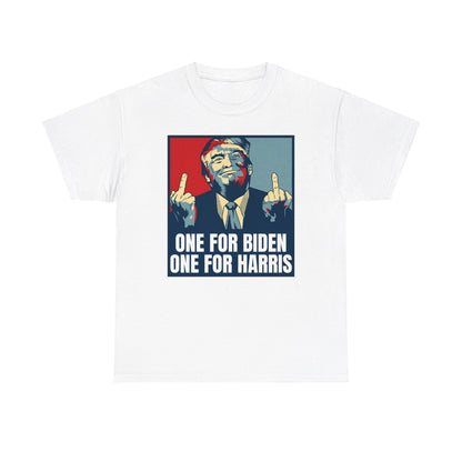 One for Biden One for Harris, Trump Fight T-Shirt