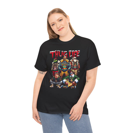 Thug Life Christmas Crew Tee