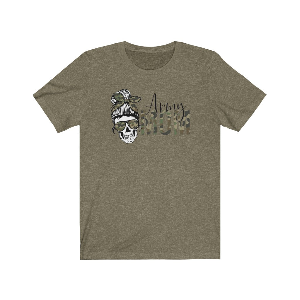 Army Mom Skull - Women's Tee