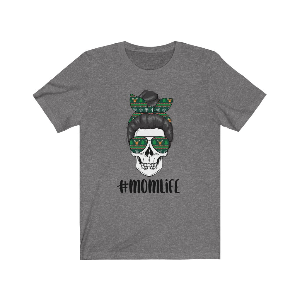 #MomLife Christmas Skull - Women's Tee