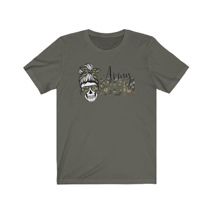 Army Mom Skull - Women's Tee