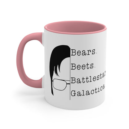 Bears. Beets. Battlestar Galactica. - Mug