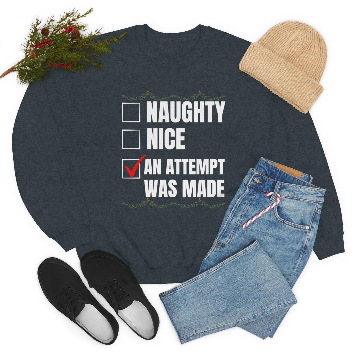 Naughty Nice - Sweatshirt