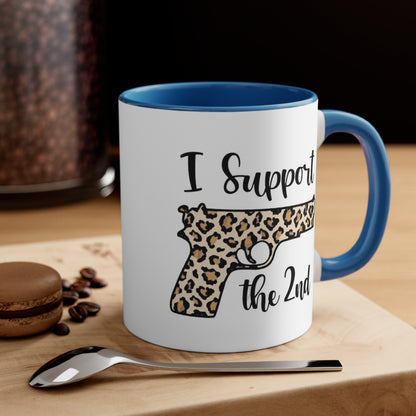 I Support The 2nd Cheetah - Mug, 11oz