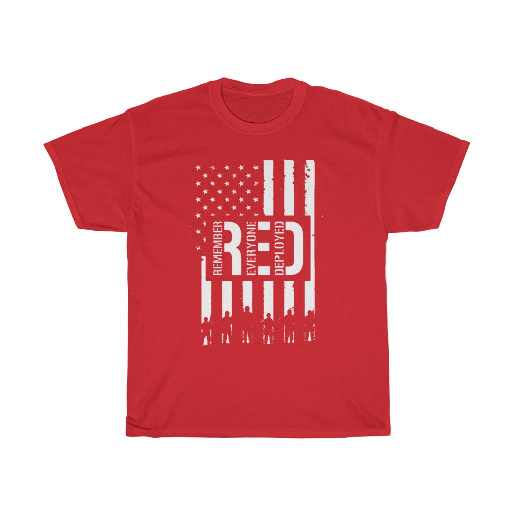 R.E.D Remember Everyone Deployed - T-Shirt