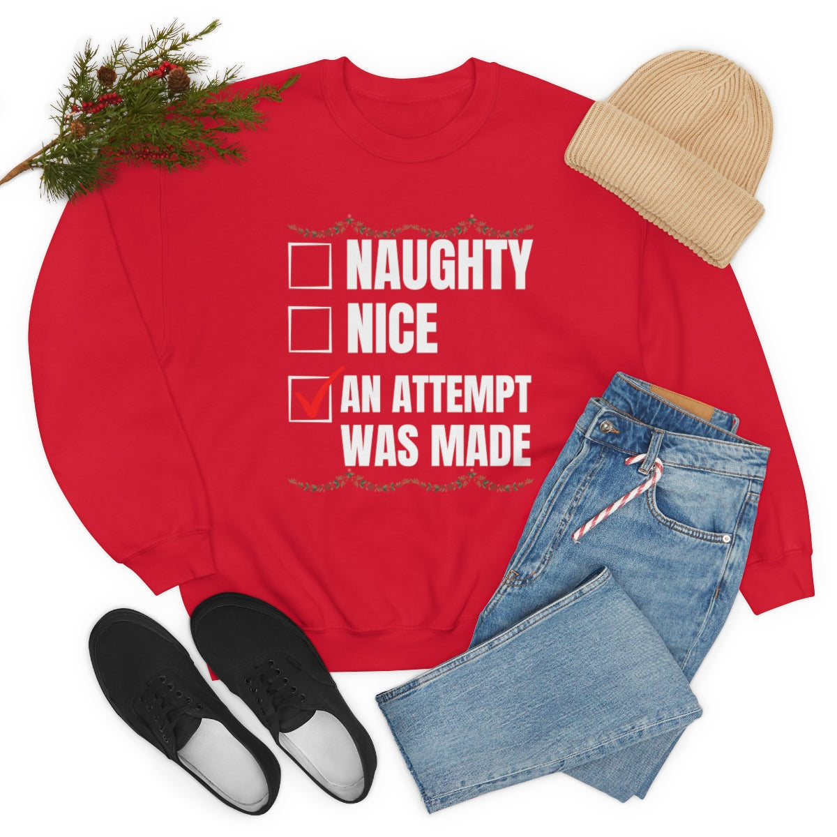 Naughty Nice - Sweatshirt