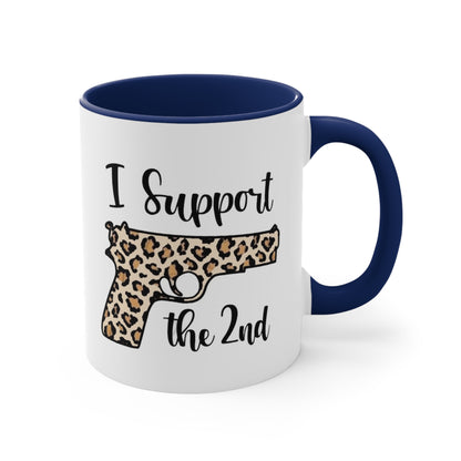 I Support The 2nd Cheetah - Mug, 11oz