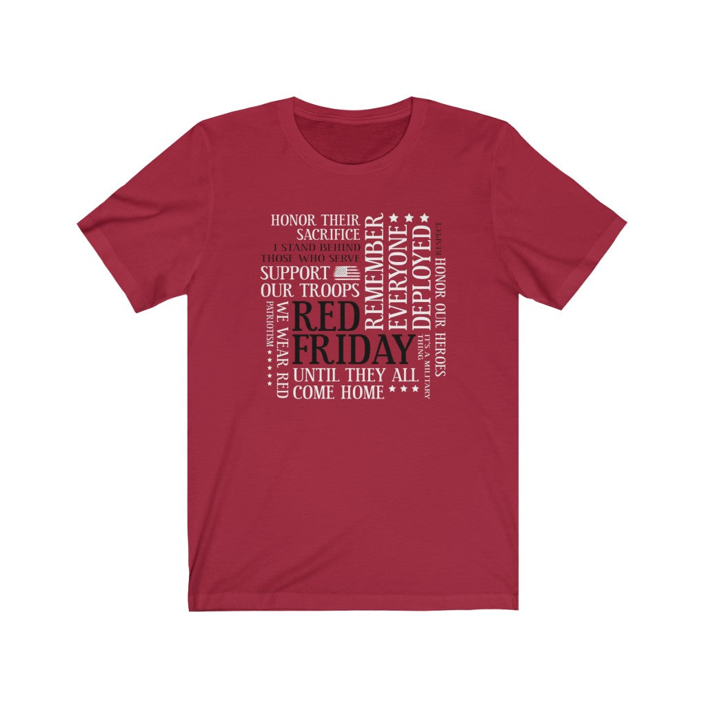 Honor Their Sacrifice, Red Friday - Women's Tee