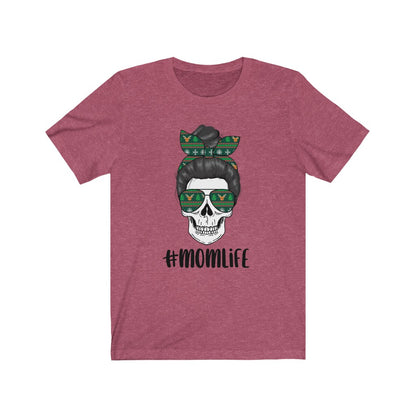 #MomLife Christmas Skull - Women's Tee