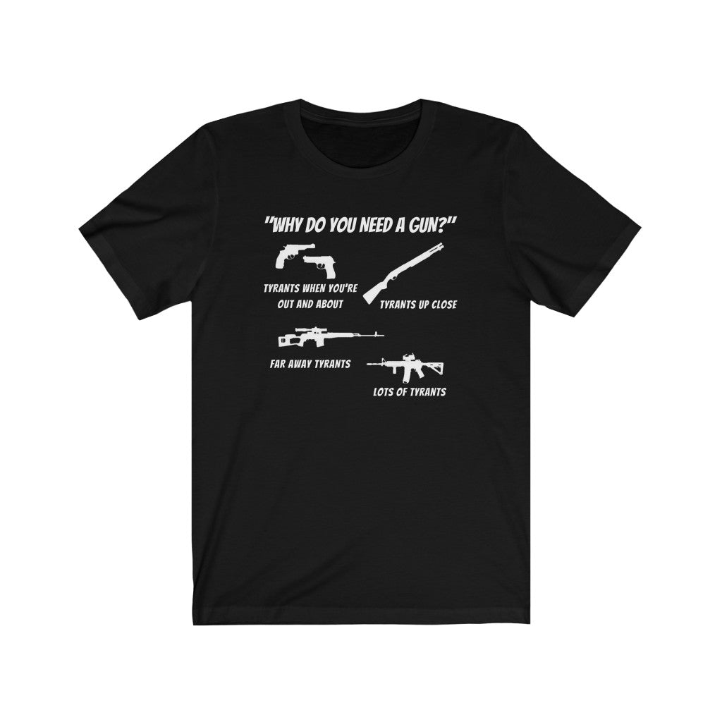 Why Do You Need A Gun? - Women's Tee