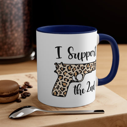 I Support The 2nd Cheetah - Mug, 11oz