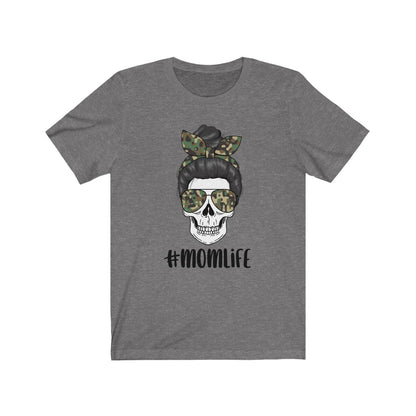 #MomLife Camo Skull - Women's Tee