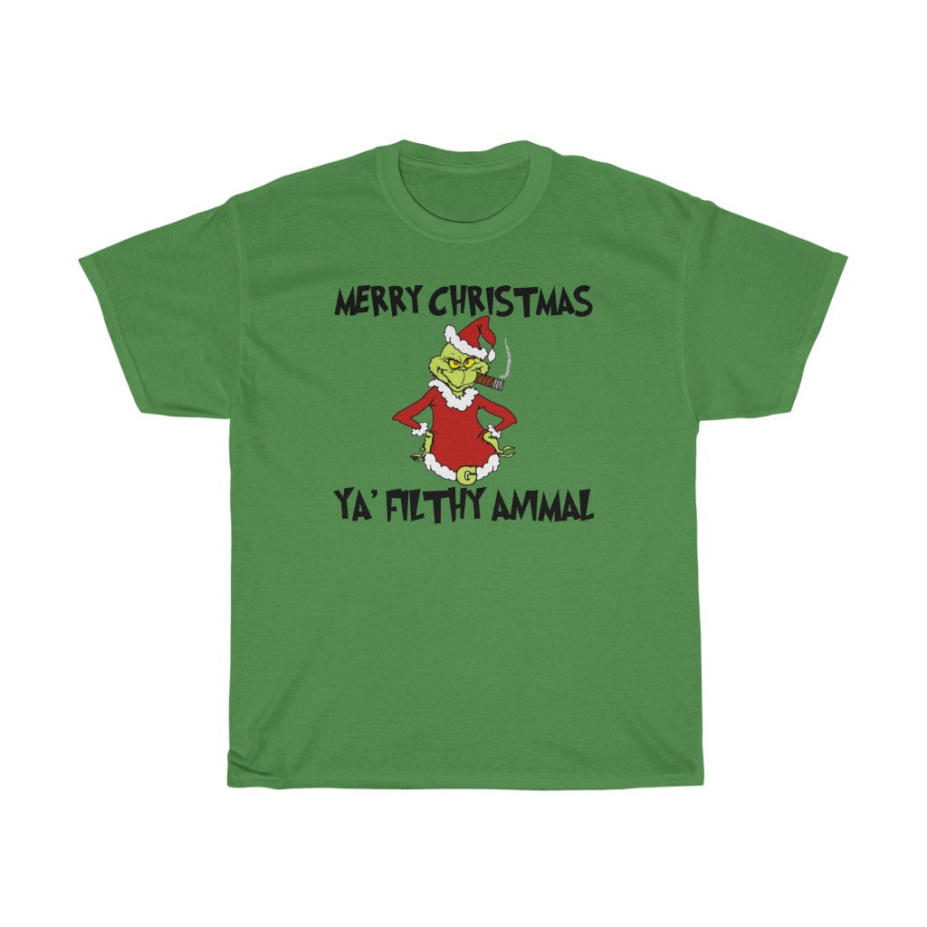 Merry Chrismtas Ya' Filthy Animal - T-Shirt