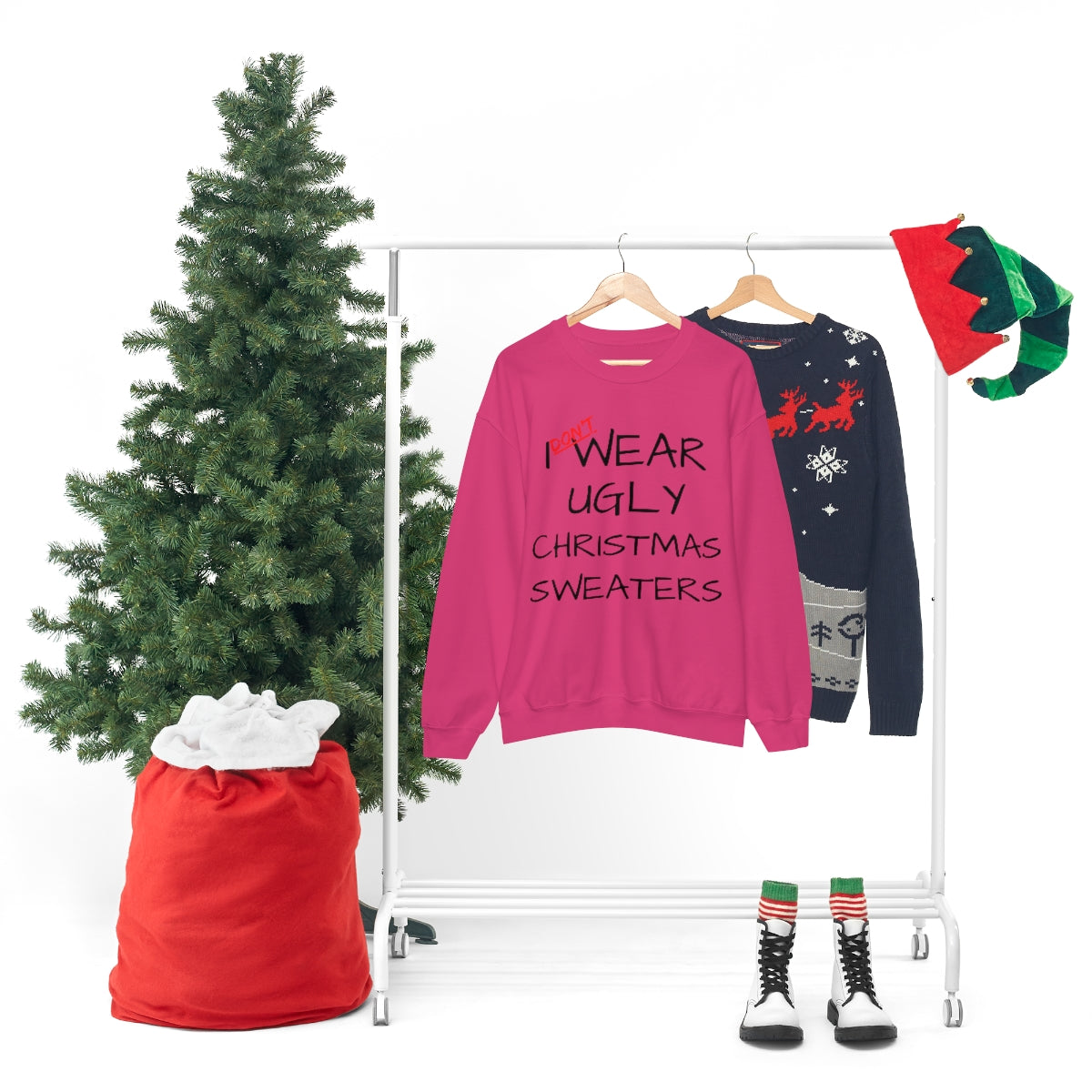 I Don't Wear Ugly Christmas - Sweatshirt