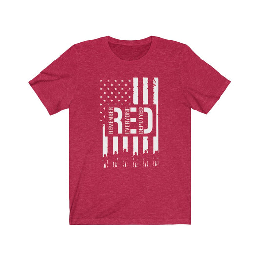 R.E.D Remember Everyone Deployed - Women's Tee