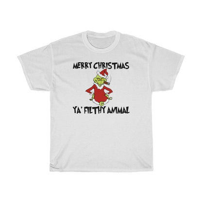 Merry Chrismtas Ya' Filthy Animal - T-Shirt