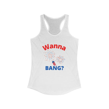 Wanna Bang? - Women's Racerback Tank