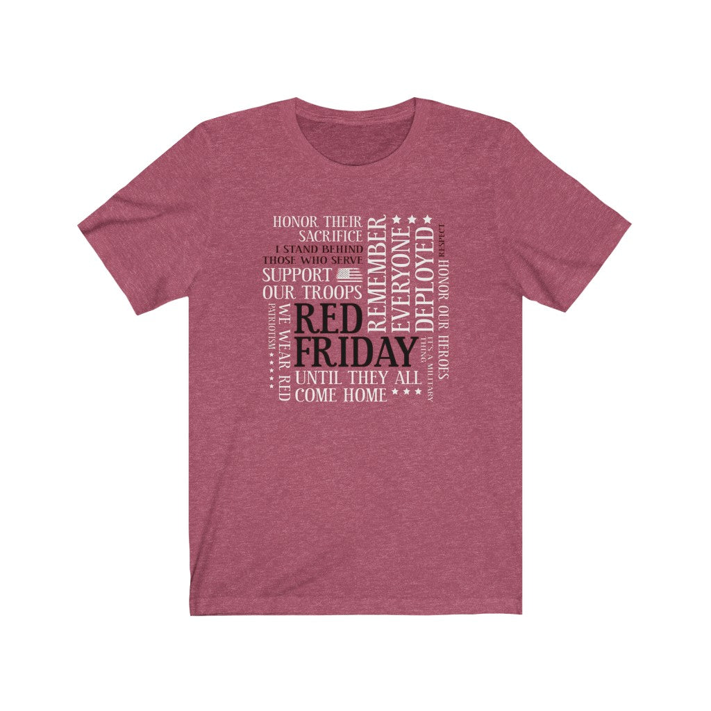 Honor Their Sacrifice, Red Friday - Women's Tee