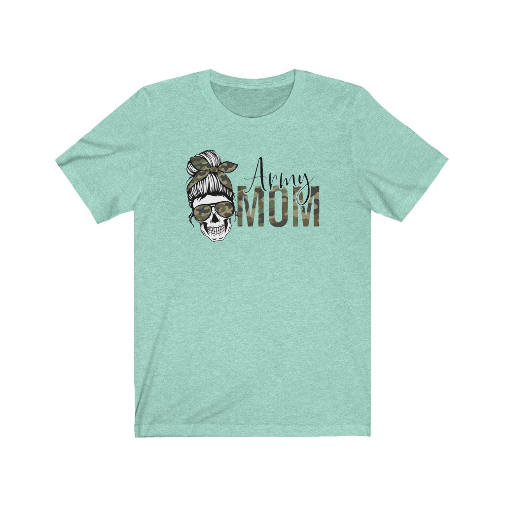 Army Mom Skull - Women's Tee