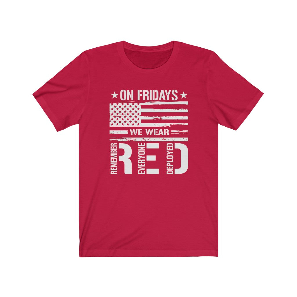 On Fridays We Wear R.E.D - Women's Tee