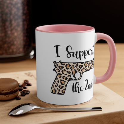 I Support The 2nd Cheetah - Mug, 11oz