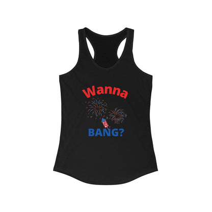 Wanna Bang? - Women's Racerback Tank