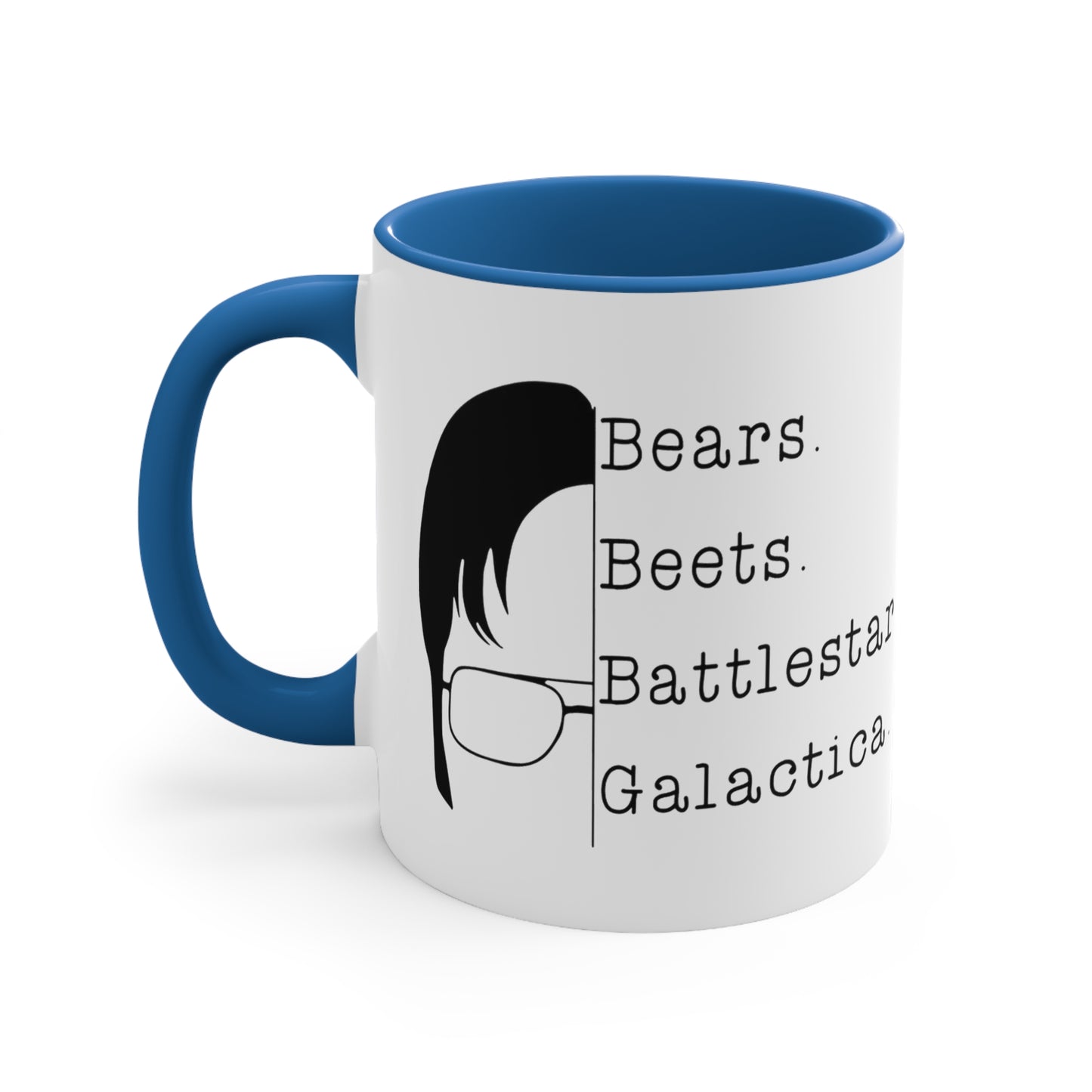 Bears. Beets. Battlestar Galactica. - Mug