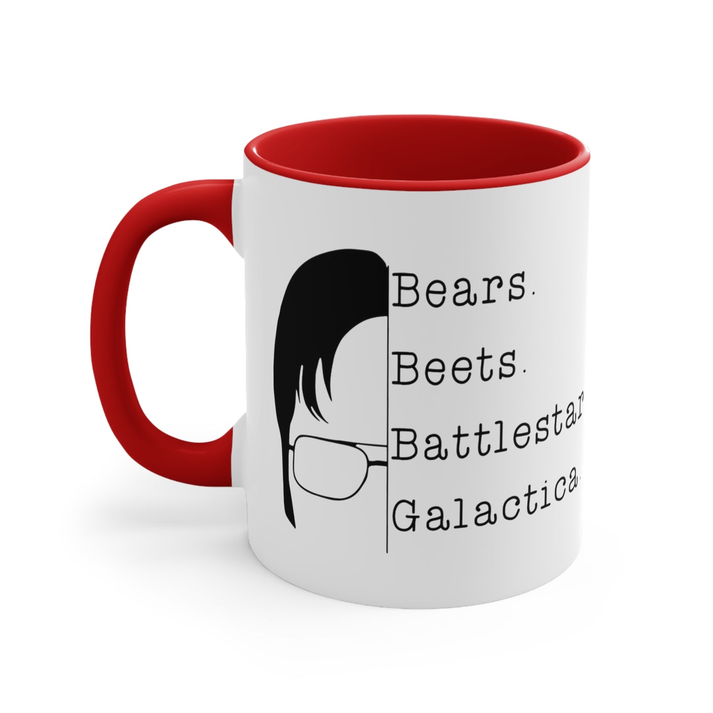 Bears. Beets. Battlestar Galactica. - Mug