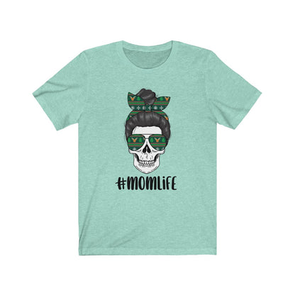 #MomLife Christmas Skull - Women's Tee