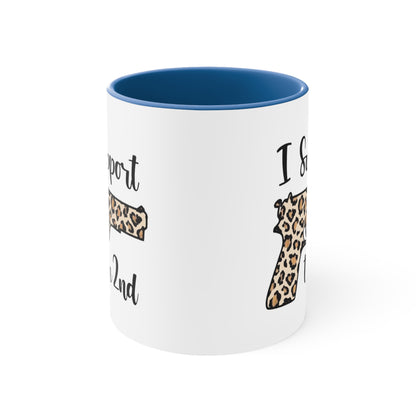 I Support The 2nd Cheetah - Mug, 11oz