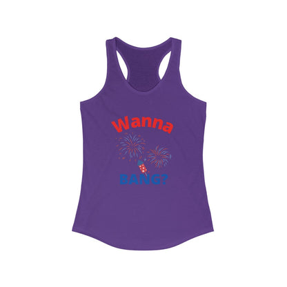 Wanna Bang? - Women's Racerback Tank