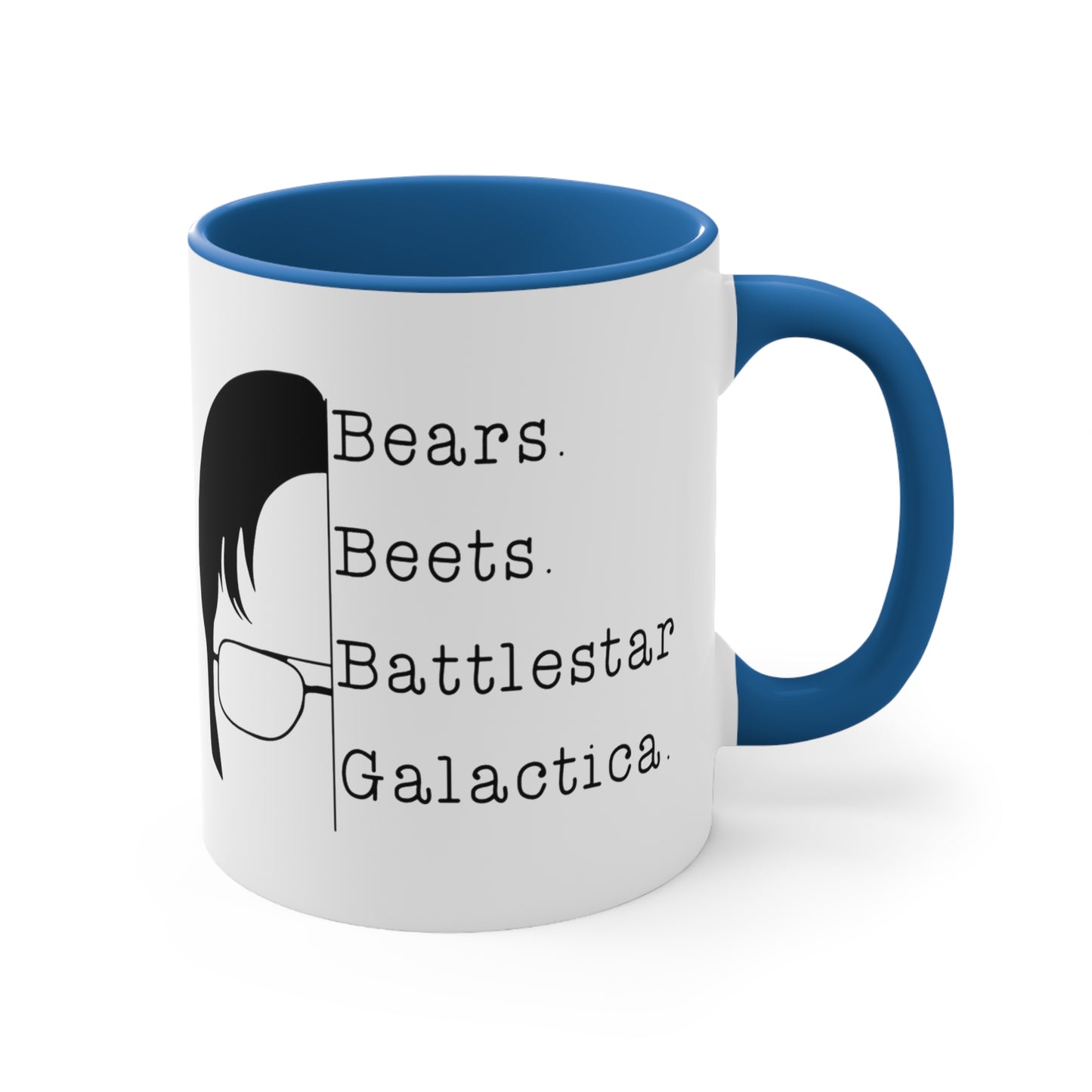 Bears. Beets. Battlestar Galactica. - Mug