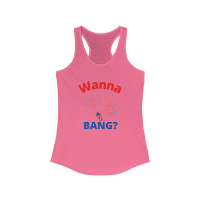 Wanna Bang? - Women's Racerback Tank